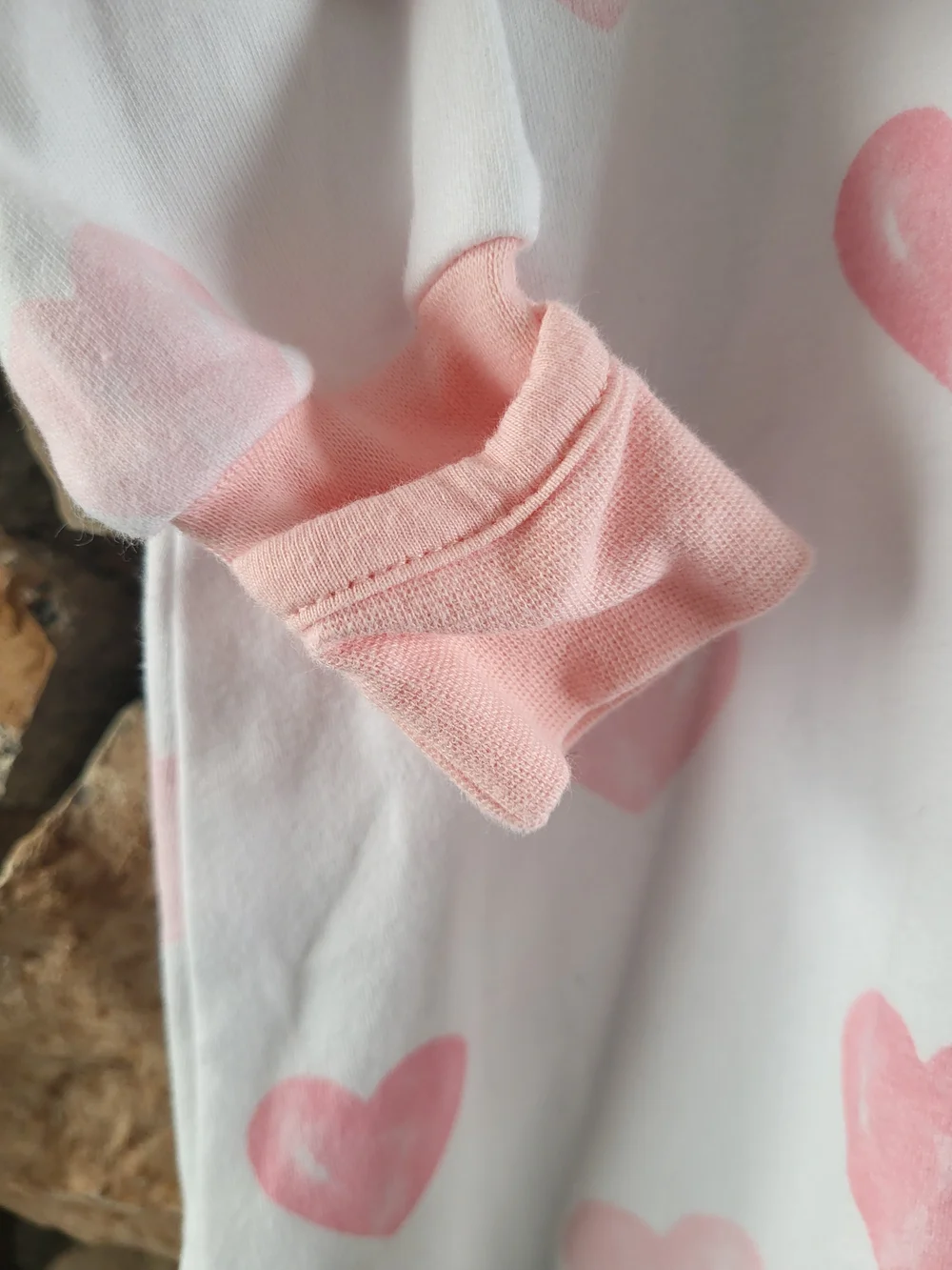 Pink 100% Organic Cotton Baby Sleep Suit - M (18-36 Months) EUC